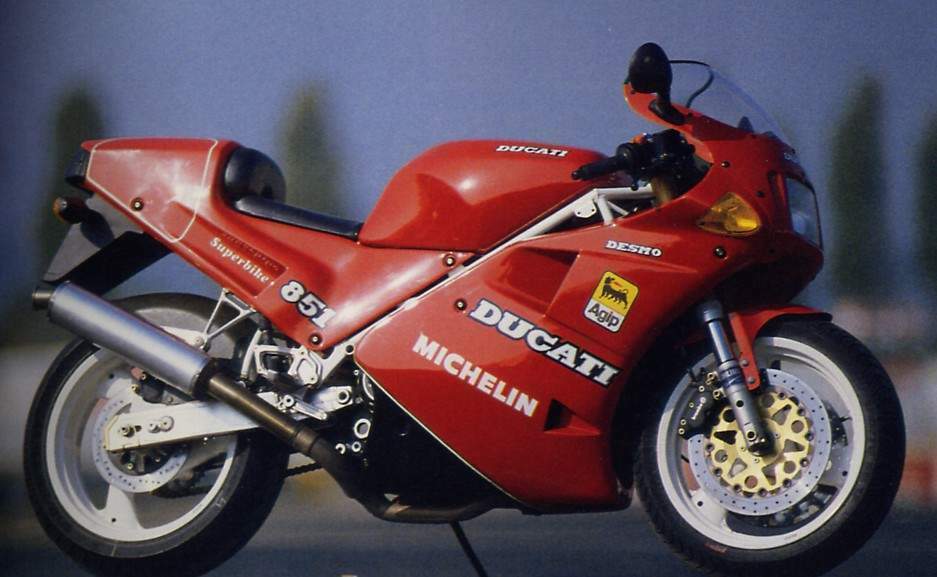 Ducati 851 SP2 technical specifications
